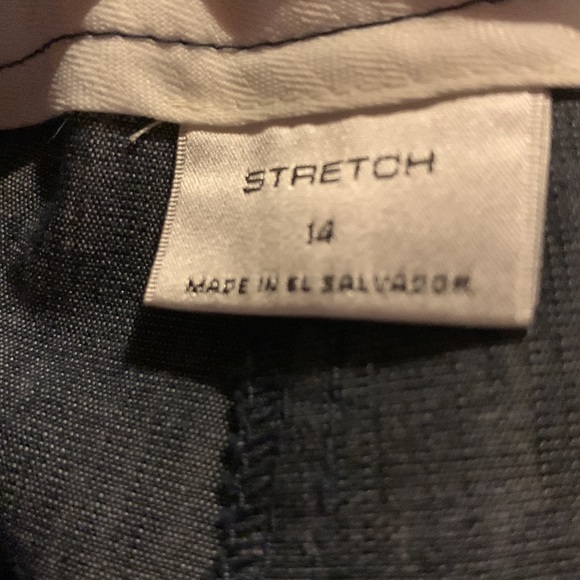 Van Heusen Classic Fit Cotton/Poly Grey size 14 Stretch - Picture 4 of 12